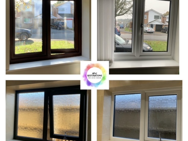 UPVC Window Spraying